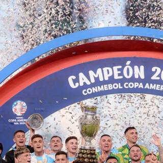 Argentina Copa América Champions 2024 wallpaper