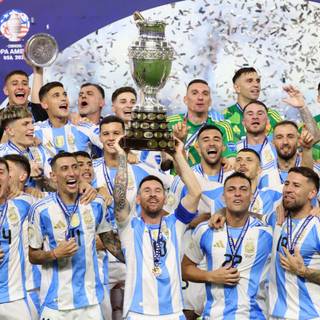 Argentina Copa América Champions 2024 wallpaper