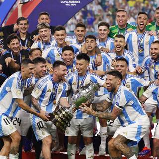 Argentina Copa América Champions 2024 wallpaper