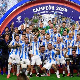 Argentina Copa América Champions 2024 wallpaper