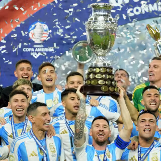 Argentina Copa América Champions 2024 wallpaper
