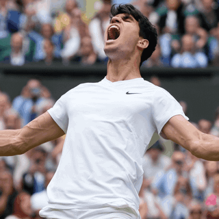Carlos Alcaraz Wimbledon 2024 Champion wallpaper