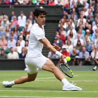 Carlos Alcaraz Wimbledon 2024 Champion wallpaper