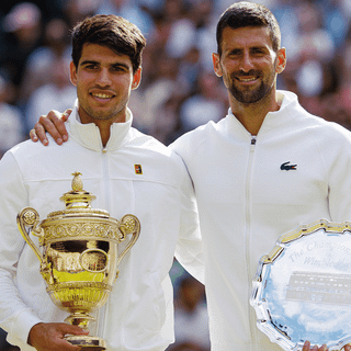 Carlos Alcaraz Wimbledon 2024 Champion wallpaper