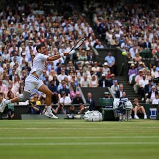 Carlos Alcaraz Wimbledon 2024 Champion wallpaper