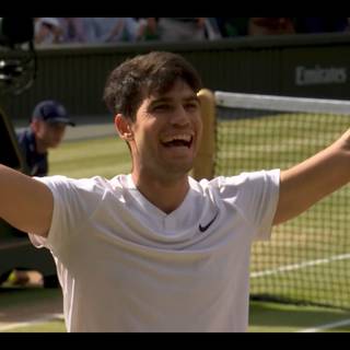 Carlos Alcaraz Wimbledon 2024 Champion wallpaper