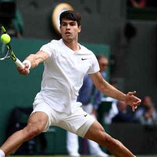 Carlos Alcaraz Wimbledon 2024 Champion wallpaper