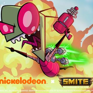 Invader Zim 4k wallpaper