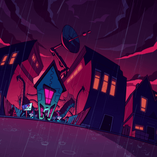 Invader Zim 4k wallpaper