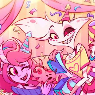 Angel Dust 4k wallpaper