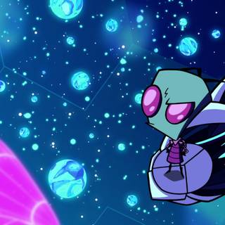 Invader Zim 4k wallpaper