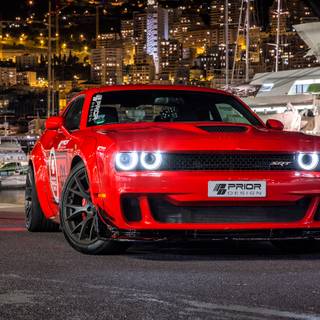 Dodge Challenger Hellcat 4k wallpaper