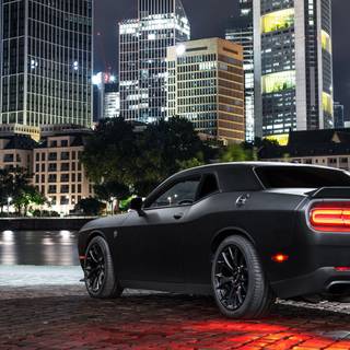 Dodge Challenger Hellcat 4k wallpaper
