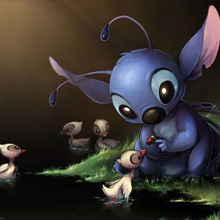 Lilo Stitch 4k wallpaper
