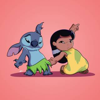 Lilo Stitch 4k wallpaper