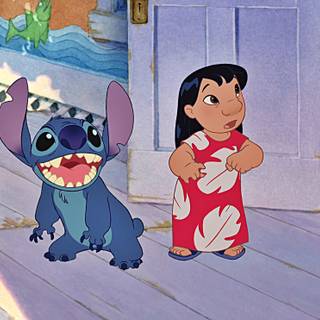 Lilo Stitch 4k wallpaper