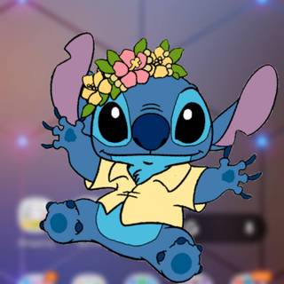 Stitch and Angel iPhone wallpaper
