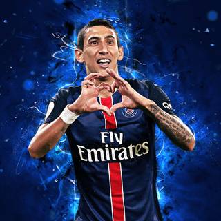 Di Maria 4k wallpaper