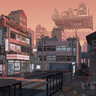 Pixelated 4k wallpaper