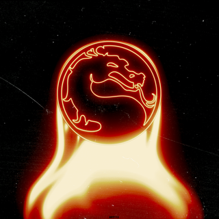 Mortal Kombat logo 4k wallpaper