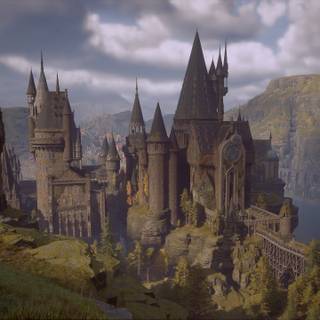 Hogwarts castle 4k wallpaper