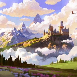 Hogwarts castle 4k wallpaper