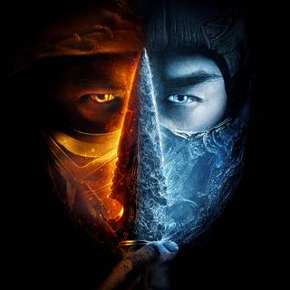 Mortal Kombat logo 4k wallpaper