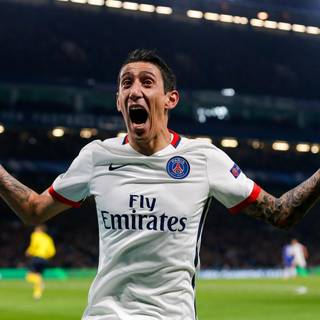 Di Maria 4k wallpaper