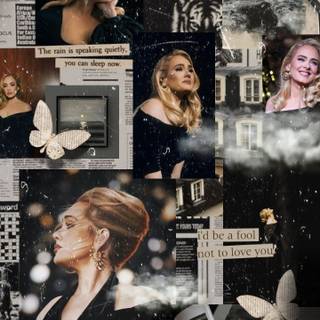 Adele iPhone wallpaper