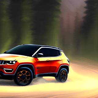 Jeep Compass iPhone wallpaper
