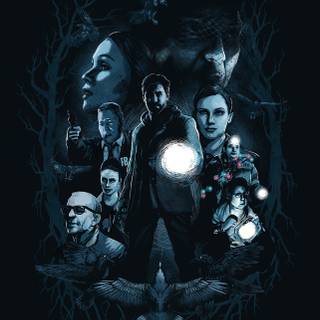 Alan Wake phone wallpaper