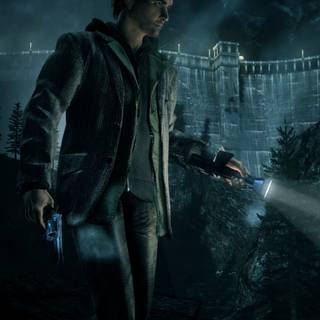 Alan Wake phone wallpaper