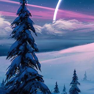 Forest anime mobile wallpaper
