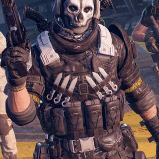 Ghost Call of Duty phone wallpaper