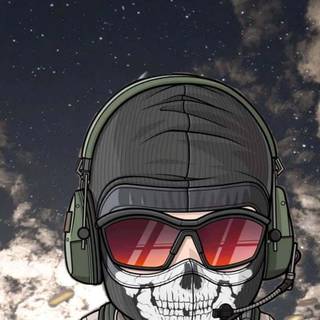 Ghost Call of Duty phone wallpaper