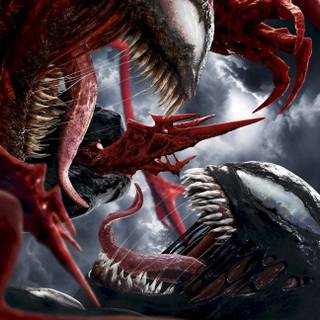 Venom vs Carnage iPhone wallpaper