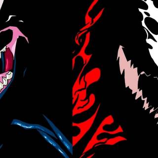 Venom vs Carnage iPhone wallpaper