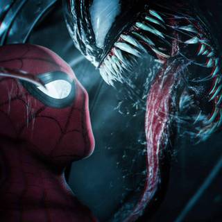 Venom vs Carnage iPhone wallpaper