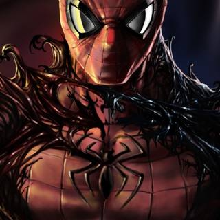 Venom vs Carnage iPhone wallpaper