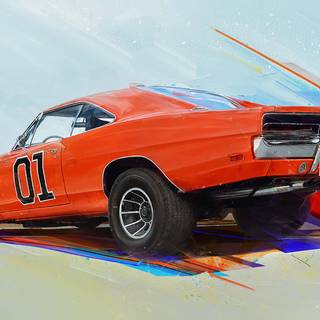 General Lee iPhone wallpaper