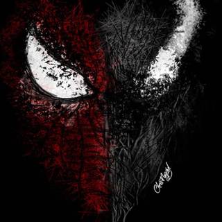 Venom vs Carnage iPhone wallpaper