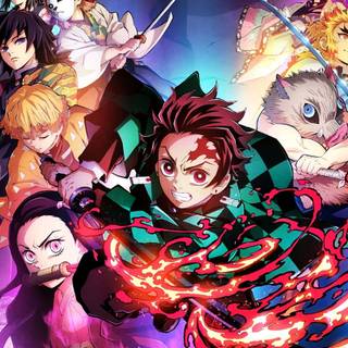 Demon Slayer iPhone HD wallpaper