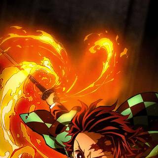 Demon Slayer iPhone HD wallpaper