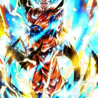 Super Saiyan phone wallpaper
