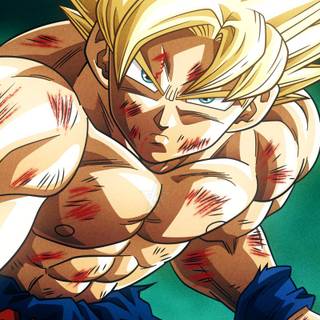 Super Saiyan phone wallpaper