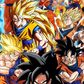 Super Saiyan phone wallpaper