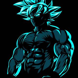 Super Saiyan phone wallpaper