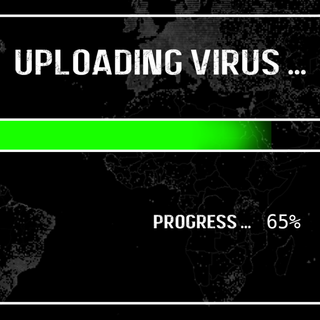 Phone virus wallpaper