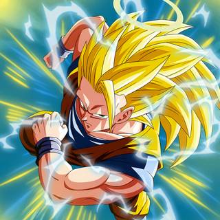 Super Saiyan phone wallpaper