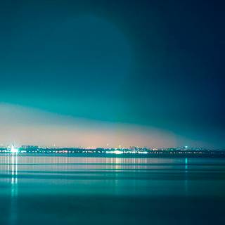 Cool blue iPhone wallpaper